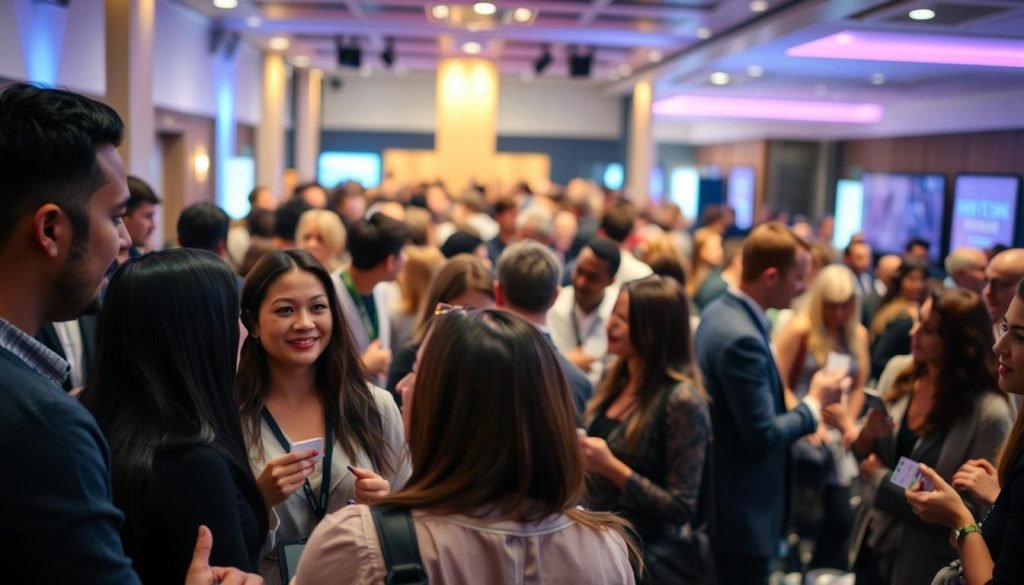 networking e eventos locais